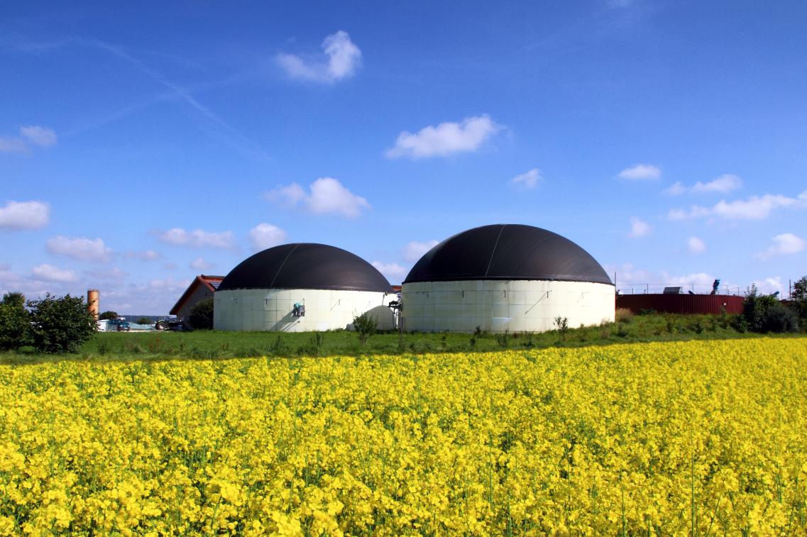 Biogasanlage in Thüringen