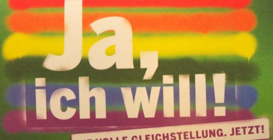 Ja, ich will.