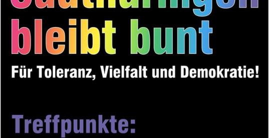 LINKE, SPD und GRÜNE rufen zum Protest gegen „SÜGIDA“ auf