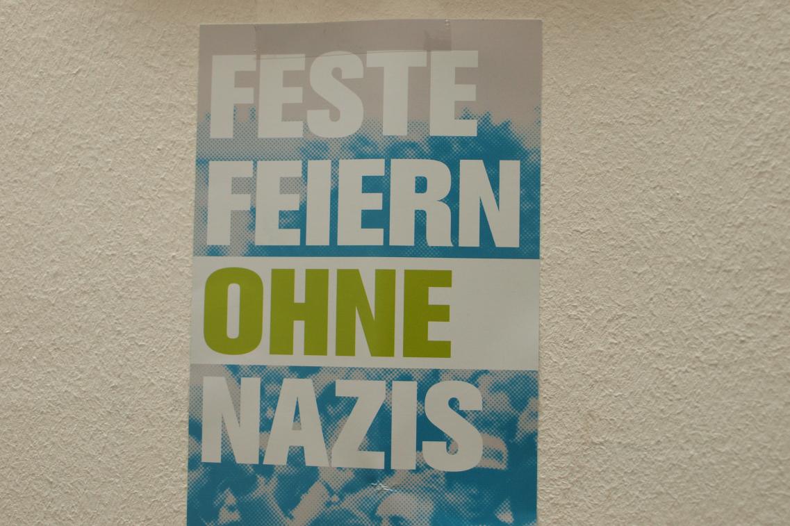 Feste Feiern ohne Nazis