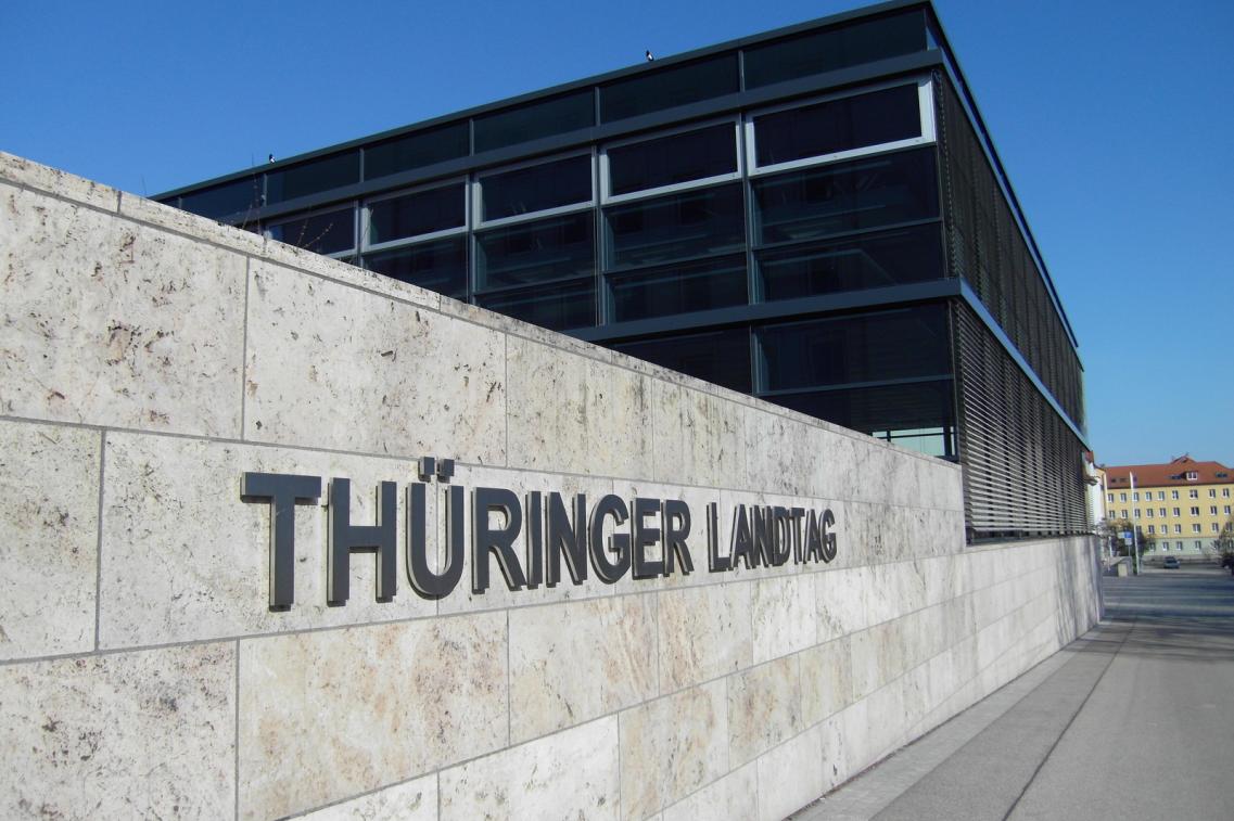 Landtag Thüringen von außen