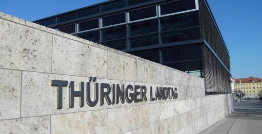 Landtag Thüringen von außen